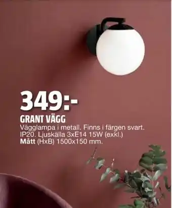Bauhaus Nordlux Grant Vägg erbjuda