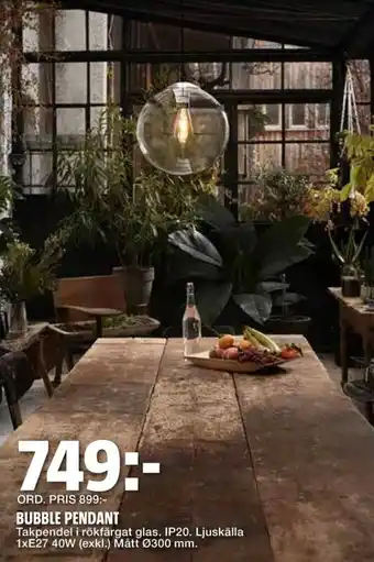 Bauhaus Ledvance Bubble Pendant erbjuda