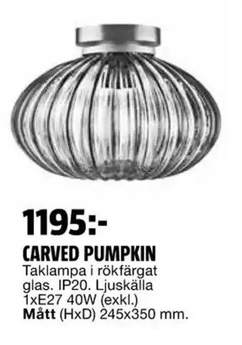 Ledvance Carved Pumpkin