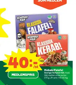 Stora Coop Kebab/Falafel erbjuda