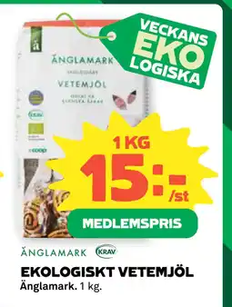 Coop EKOLOGISKT VETEMJÖL erbjuda