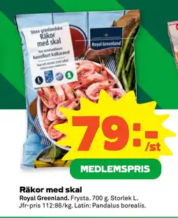 Stora Coop Räkor med skal erbjuda