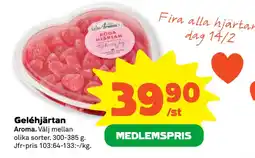 Stora Coop Geléhjärtan erbjuda