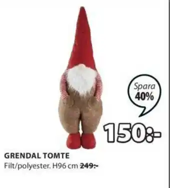 JYSK Grendal Tomte H96 cm erbjuda
