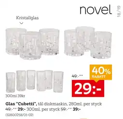 XXXLutz Glas Cubetti erbjuda