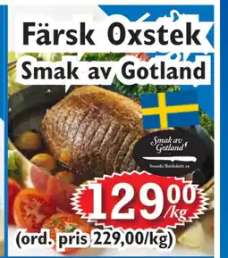 Färsk Oxstek