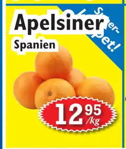 T-jarlen Apelsiner erbjuda