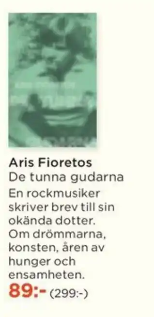 Akademibokhandeln Aris Fioretos erbjuda