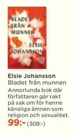 Akademibokhandeln Elsie Johansson erbjuda