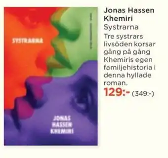 Akademibokhandeln Jonas Hassen Khemiri Systrarna erbjuda