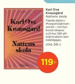 Akademibokhandeln Karl Ove Knausgård Nattens skola erbjuda