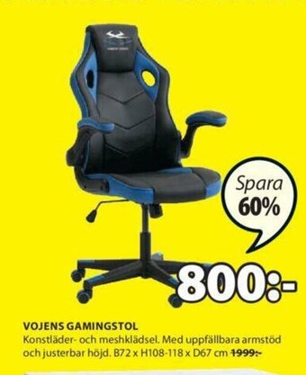 JYSK Vojens Gamingstol erbjuda