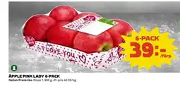 Coop Daglivs Äpple Pink lady 6-pack erbjuda