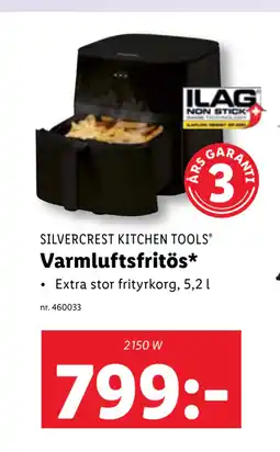 Lidl Varmluftsfritös erbjuda
