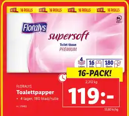 Lidl Toalettpapper erbjuda