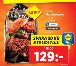 Lidl Hamburgare erbjuda