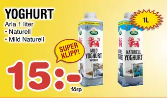 Nya Pulsen YOGHURT erbjuda