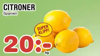 Nya Pulsen CITRONER erbjuda