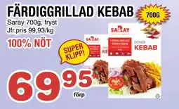 Nya Pulsen FÄRDIGGRILLAD KEBAB erbjuda