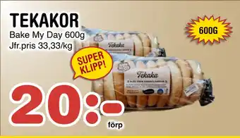 Nya Pulsen TEKAKOR erbjuda