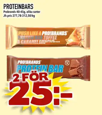 Nya Pulsen PROTEINBARS erbjuda