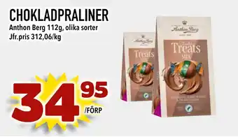 Nya Pulsen CHOKLADPRALINER erbjuda