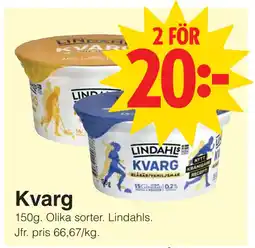 Matöppet Kvarg erbjuda