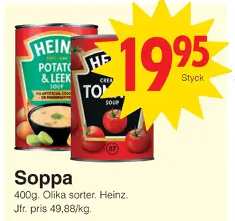 Matöppet Soppa erbjuda