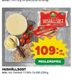 Coop Daglivs HUSHALLSOST erbjuda