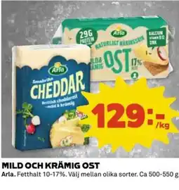 Coop Daglivs Mild och krämig ost erbjuda