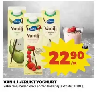 Coop Daglivs Vanilj-/frukt yoghurt erbjuda