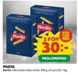 Coop Daglivs Pasta erbjuda