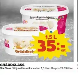 Coop Daglivs Gräddglass erbjuda