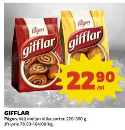 Coop Daglivs Gifflar erbjuda