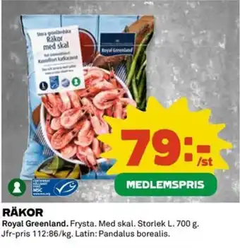 Coop Daglivs Räkor erbjuda