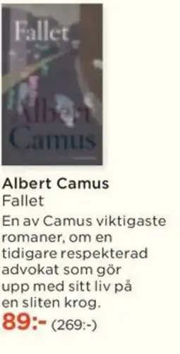 Akademibokhandeln Albert Camus erbjuda