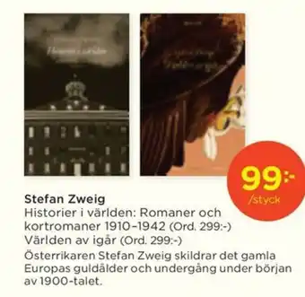 Akademibokhandeln Stefan Zweig erbjuda