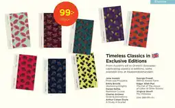 Akademibokhandeln Timeless Classics in K Exclusive Editions erbjuda