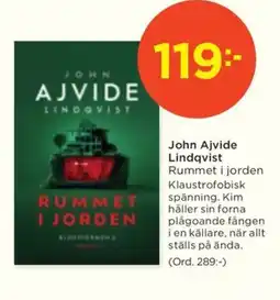 Akademibokhandeln John Ajvide Lindqvist erbjuda