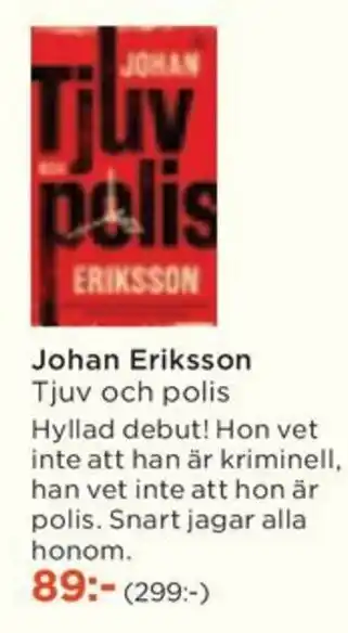 Akademibokhandeln Johan Eriksson erbjuda