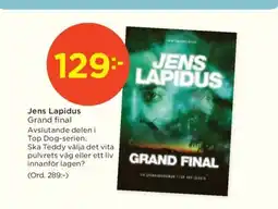 Akademibokhandeln Jens Lapidus erbjuda