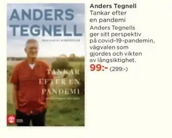 Akademibokhandeln Anders Tegnell Tankar efter erbjuda