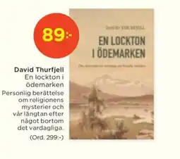 Akademibokhandeln David Thurfjell erbjuda