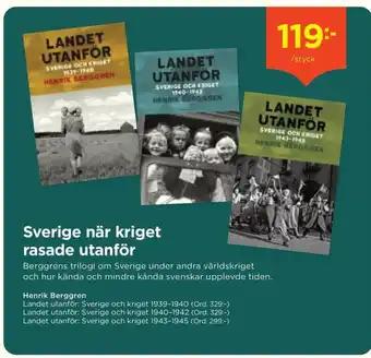 Akademibokhandeln Sverige när kriget erbjuda