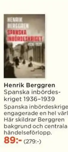 Akademibokhandeln Henrik Berggren erbjuda