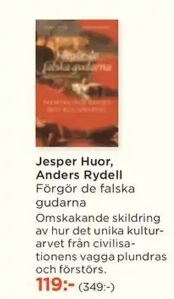 Akademibokhandeln Jesper Huor, Anders Rydell Förgör de falska gudarna erbjuda