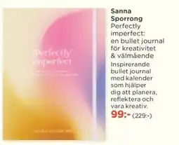 Akademibokhandeln Sanna Sporrong Perfectly imperfect: erbjuda