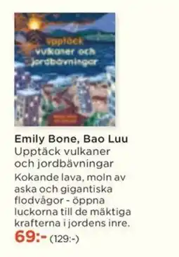 Akademibokhandeln Emily Bone, Bao Luu erbjuda