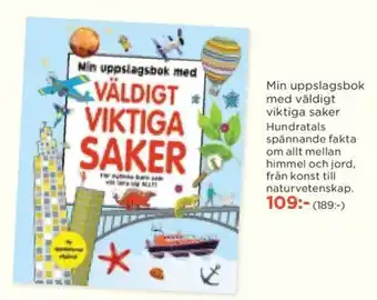 Akademibokhandeln Min uppslagsbok med väldigt viktiga saker erbjuda