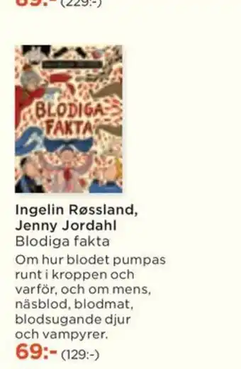 Akademibokhandeln Ingelin Røssland, Jenny Jordahl erbjuda